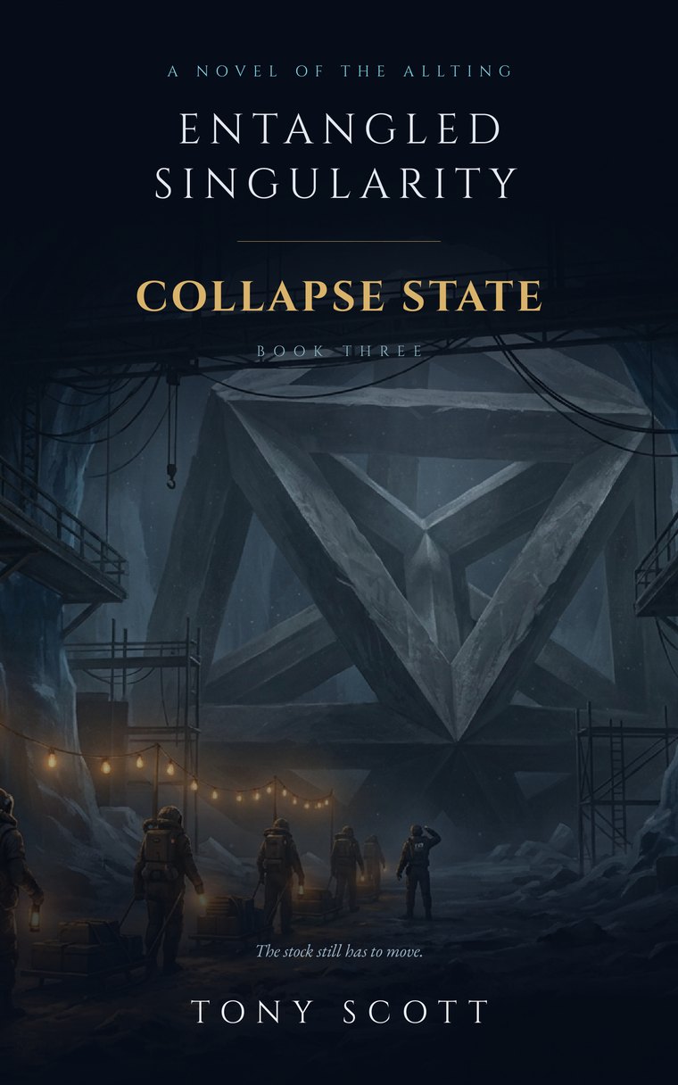 Front cover of Entangled Singularity: Collapse State — Book Three
